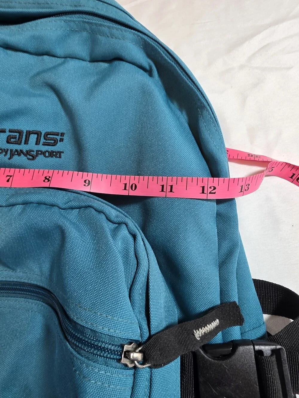 Jansport 2000s Teal Aquamarine Unisex School Daypack Backpack Like New EUC
